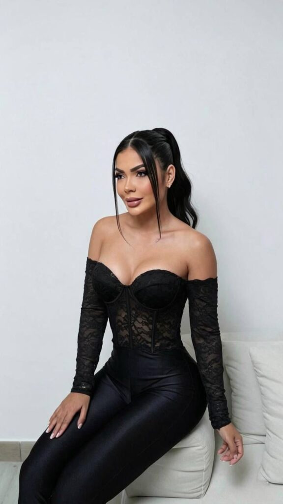 ENTERIZO COPA NEGRA - TALLA ÚNICA